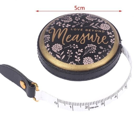 NEW Vintage Portable Retractable Mini Measure Tape 1.5M Long - Picture 9 of 9